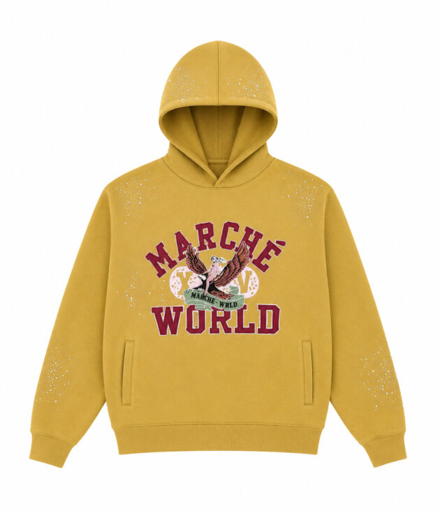 Rhinestone Graphic Hoodie
