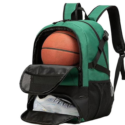 Basketball Backpack Ball Compartment Sports Equipment Bag