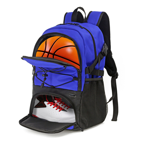 Basketball & Football Sports Backpack Soccer Ball