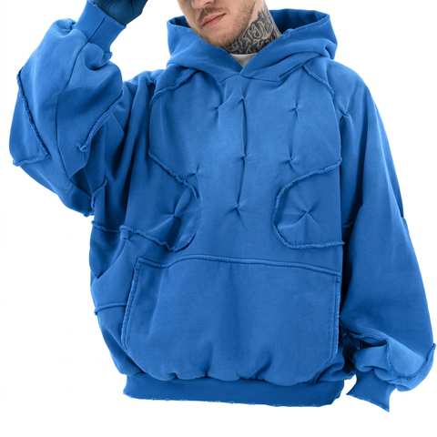 Selling Spring Baggy Hoodie Blank Heavyweight 350g