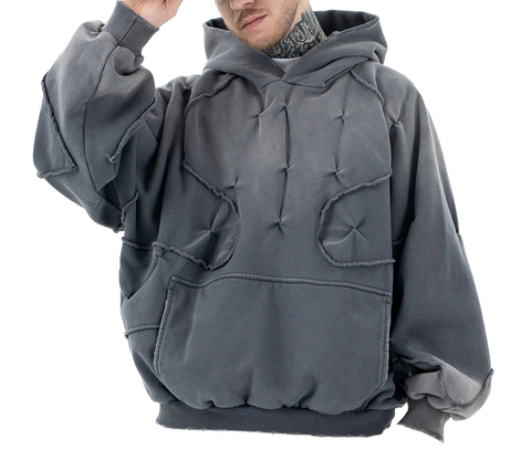 Baggy Heavyweight 340g Winter Hoodie Digital Printing