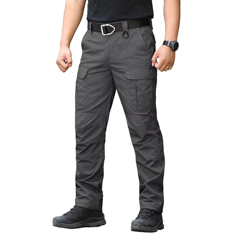 Branding Loose Fit Cargo Pants Men Multi