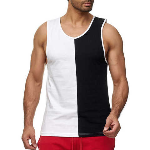 Logo Men's Cut Sew Tank Top Two