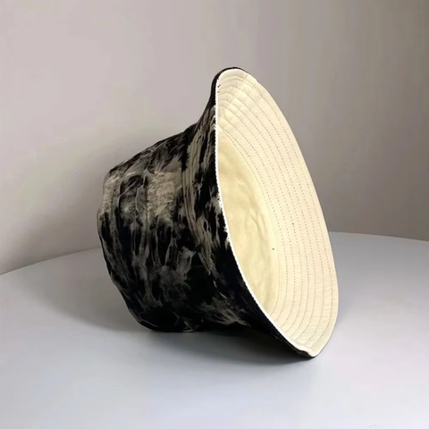 Stock Fashion Bucket Hats Canvas Fabric 3d
