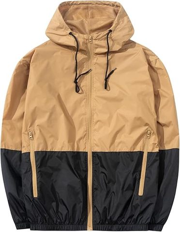 Design Arrival Logo Wind Breaker Jackets Men