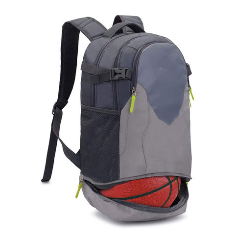 Mkb Enterprise Logo Nylon Basketball Bag Lightweight
