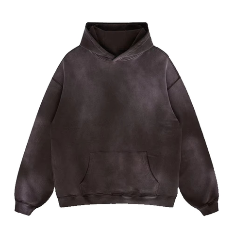 Men's 100% Cotton Fleece Oversized Knitted Digital