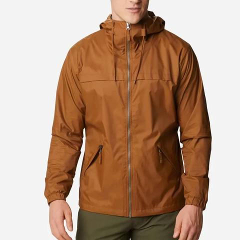 Men's Casual Waterproof Sealed Rain Jacket Reflective