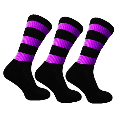Men's High Cotton Crew Socks Anti Slip