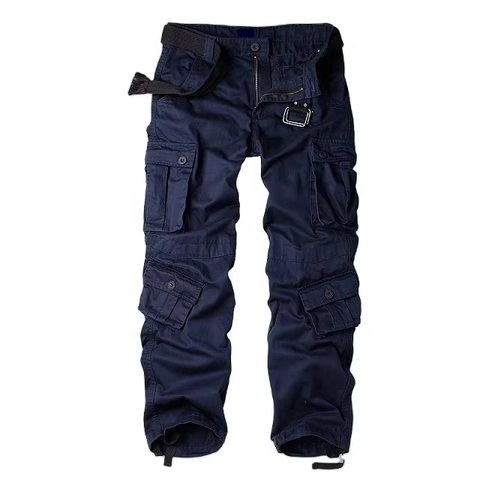 Men's Outdoor Camouflage Pants Three Dimensional Pocket