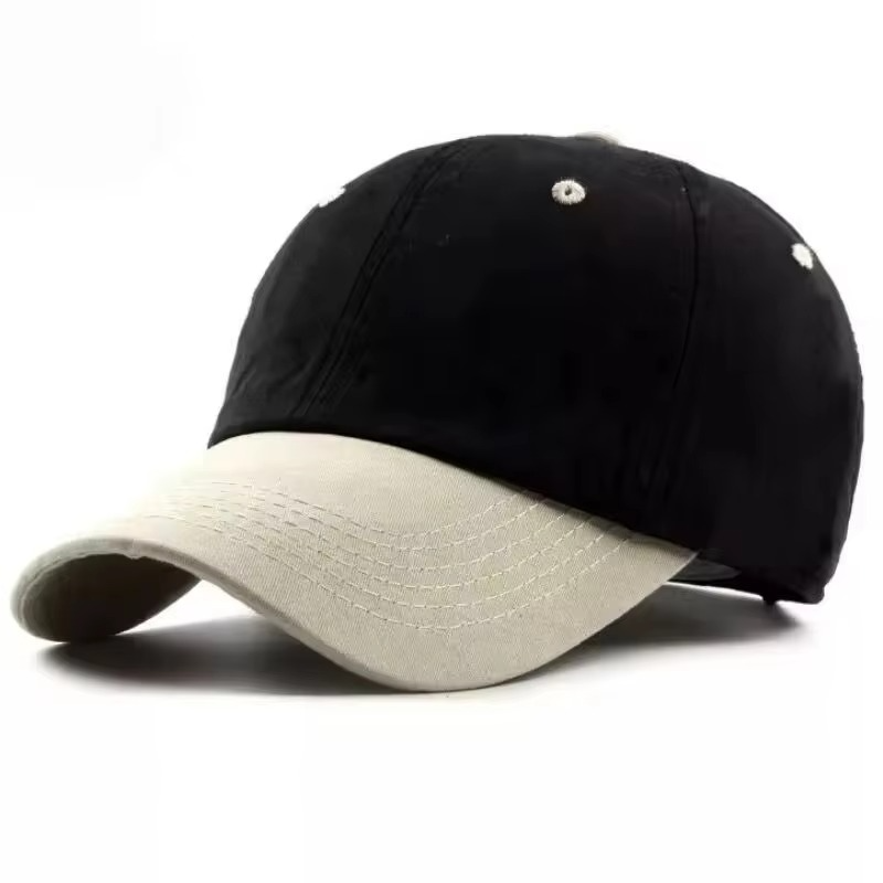Sporty Baseball Cap Embroidery Logo Herringbone Terry - Image 5