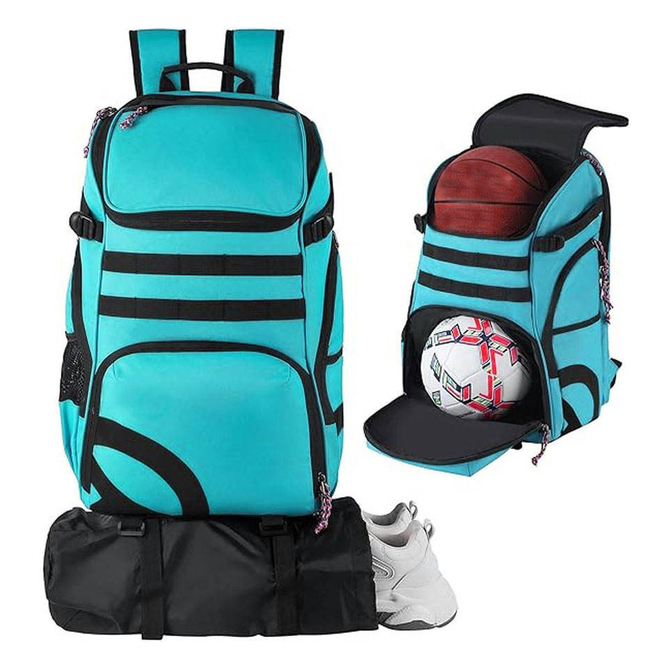 Multi Sport Training Backpack Large Ball Compartment - Image 3