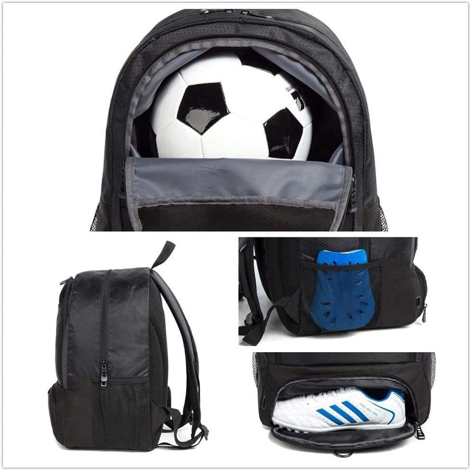 Mkb Enterprise Oxford Soccer & Basketball Backpack - Image 3