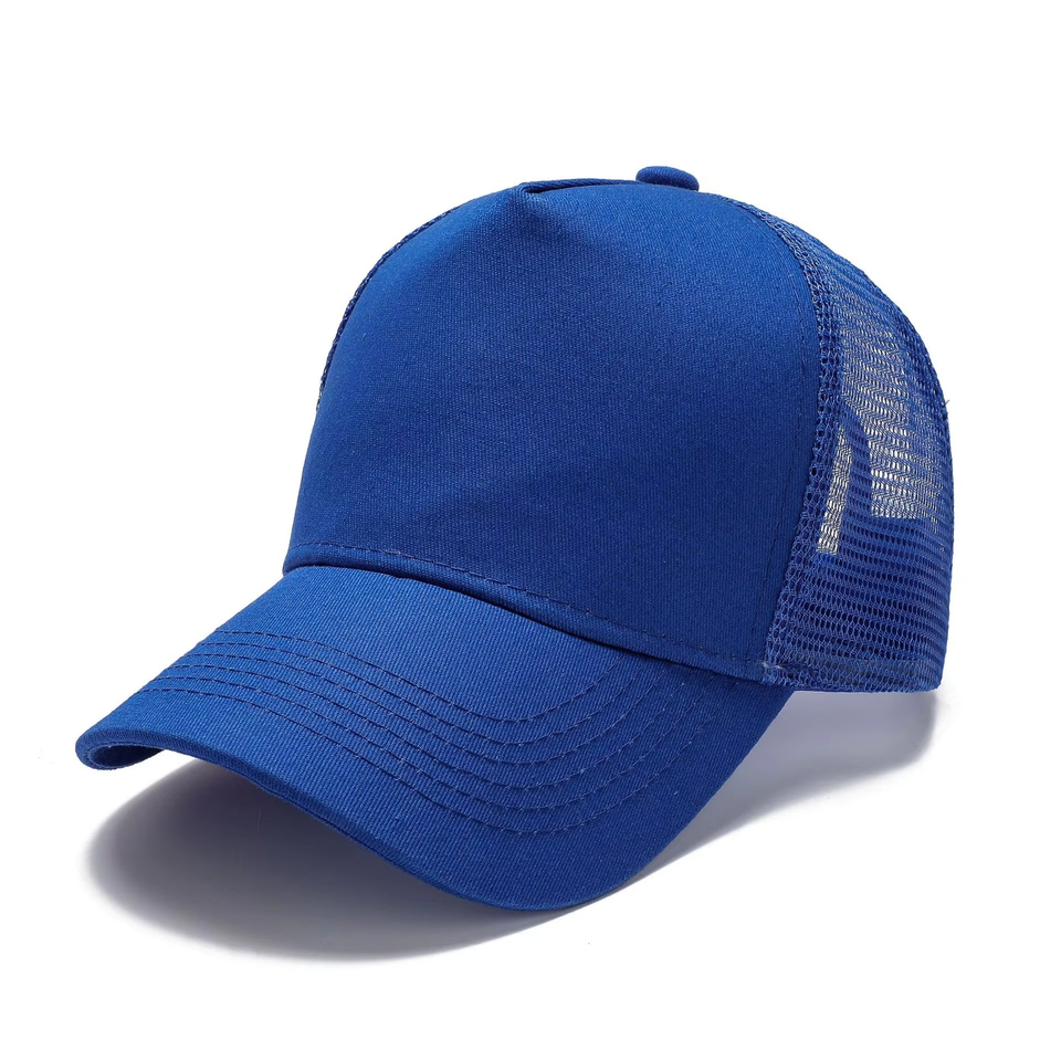 Customize Colors 5 6 Panel Men's Trucker - Image 2