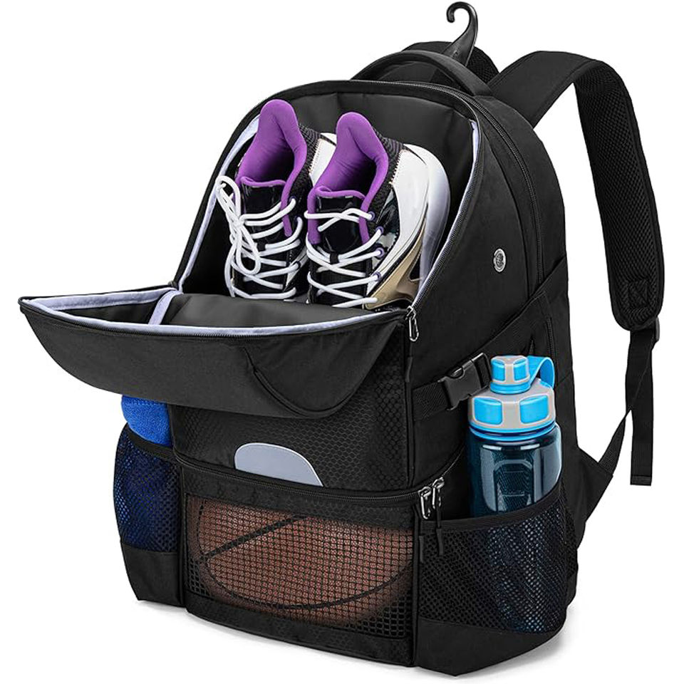 Basketball Team Sports Bag Soccer Ball Compartment - Image 5