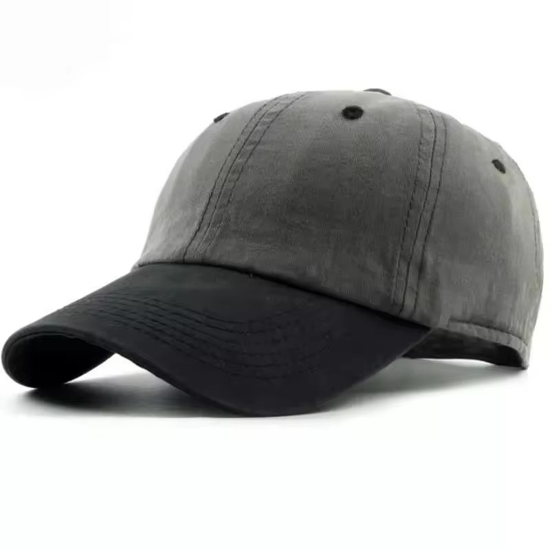 Sporty Baseball Cap Embroidery Logo Herringbone Terry - Image 4