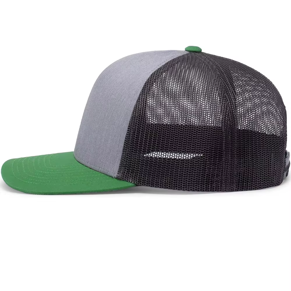 Personalized Logo Denim Trucker Hats Patch 100% - Image 3