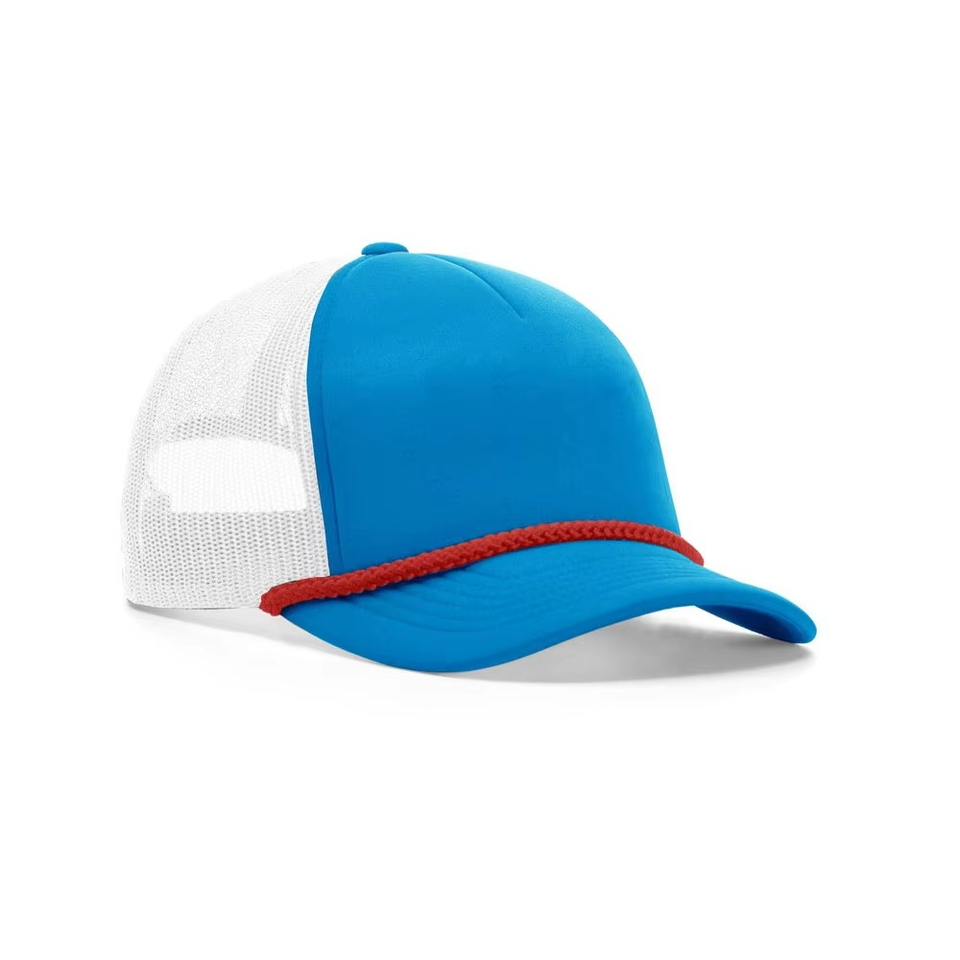 Personalized Orange Trucker Hat 5 Panel 100%