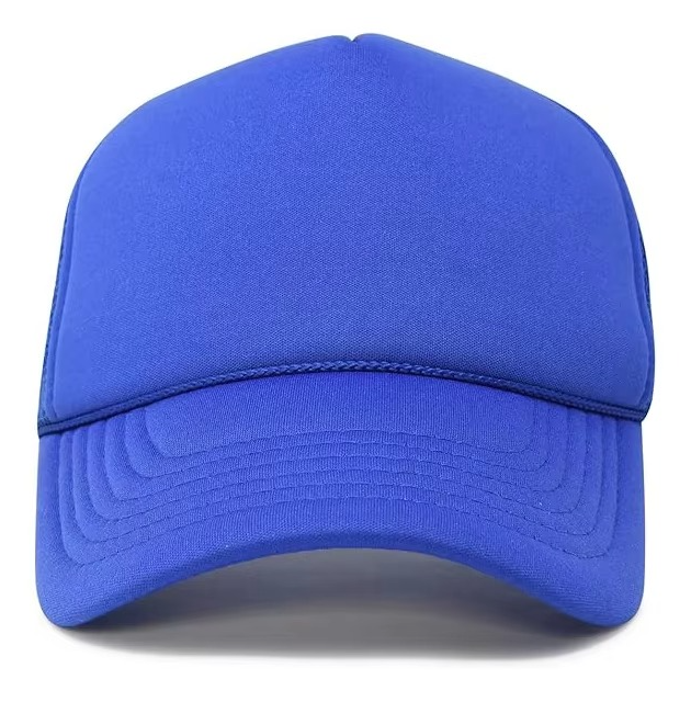 Embroidery Mesh Trucker Hat 5 Panel Breathable