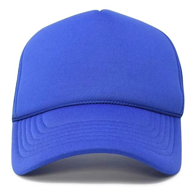 Embroidery Mesh Trucker Hat 5 Panel Breathable