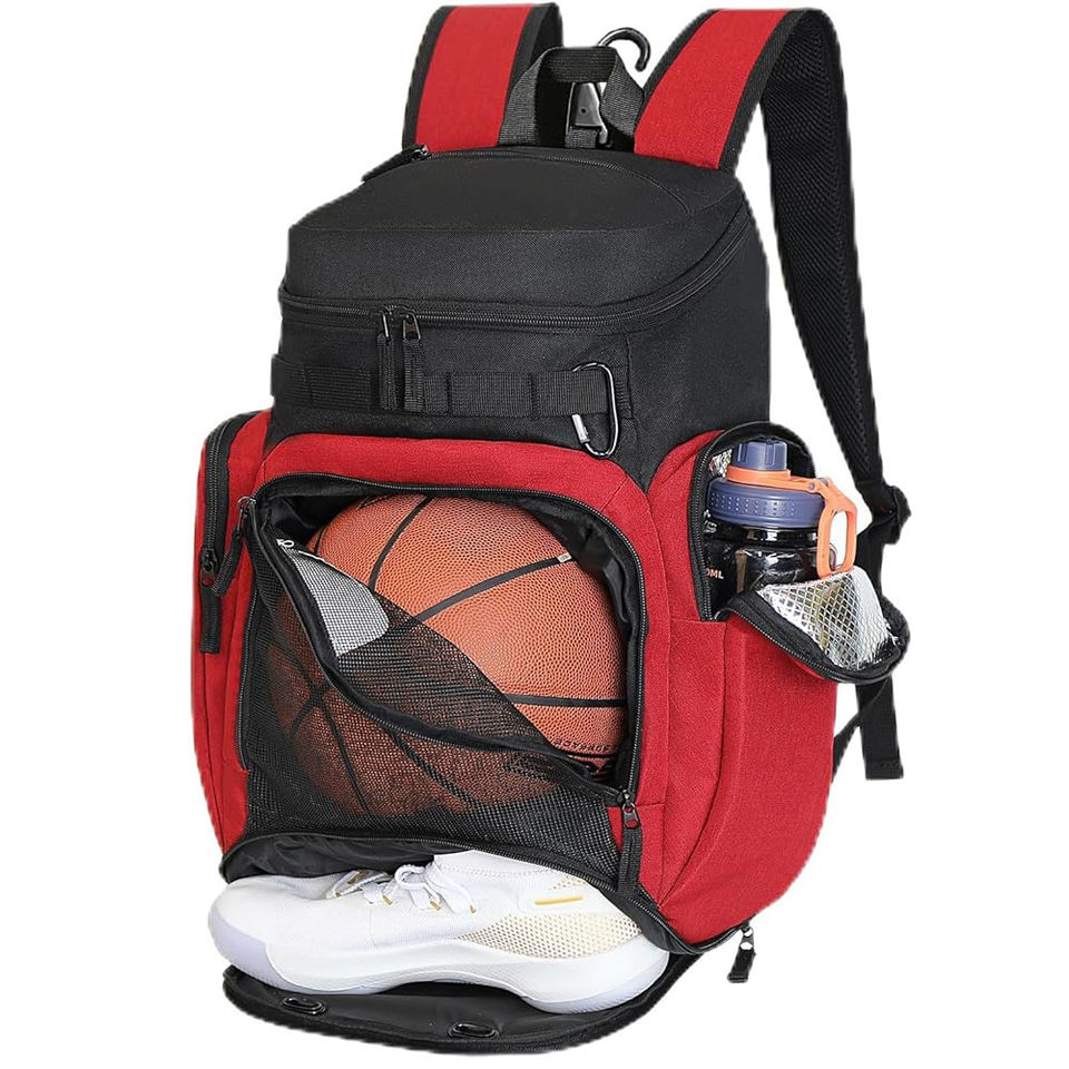 Basketball Storage Bag Logo Dry Wet Separation - Image 3