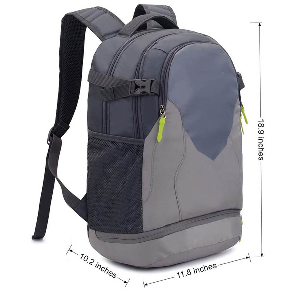 Mkb Enterprise Logo Nylon Basketball Bag Lightweight - Image 4