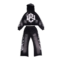 Unisex Reversible Puffer Jacket Breathable Canvas Front - Image 4