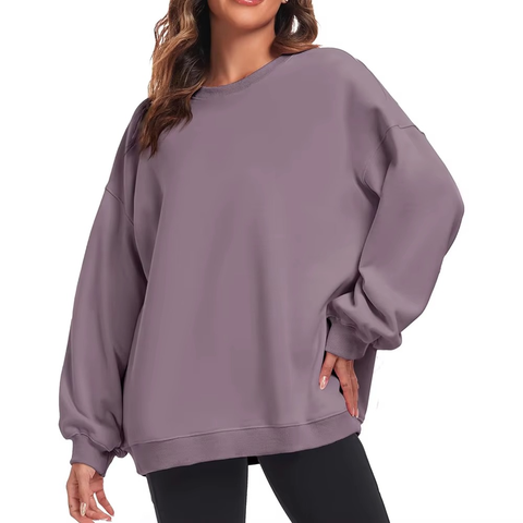 Soft Fabric Comfortable Plus Size Women's Sweatshirt