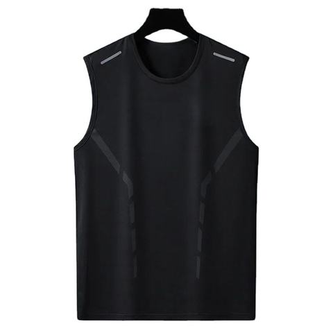 Stonewashed Knitted Casual Sporty 100% Cotton Tank
