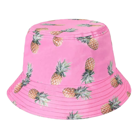 Summer Casual Outdoor Sun Proof Pineapple Pattern