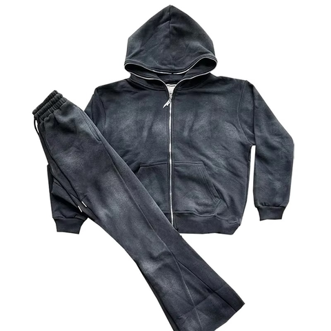 French Terry Xl Crew Neck Tracksuits Comfortable
