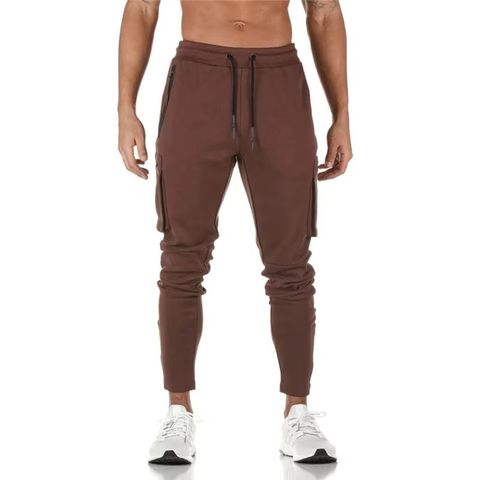 Design Mens Gym Pants Pockets Camouflage Sweatpants