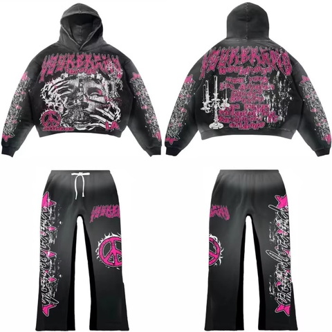 Y2k Winter Men's Woven Hoodies Sweatshirts Graphic