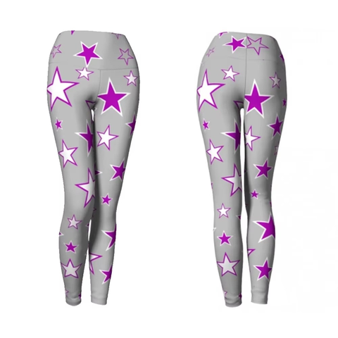 Women Mid Waist Solid Yoga Leggings Compression