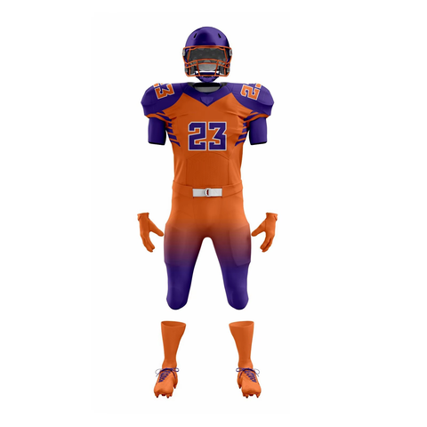 American Football Leagues Uniforms Youth Tackle Twill