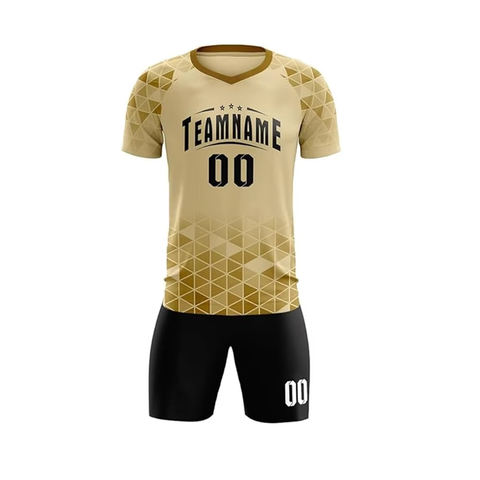Plain Polyester Breathable Men Sports Football Jersey