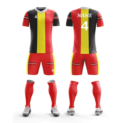 Soccer Uniform Set Football Jersey Shorts Socks