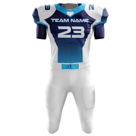American Football Jersey Uniform Set Adults Breathable