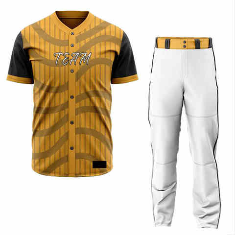 High Baseball Uniform Price Heat Transfer Printed