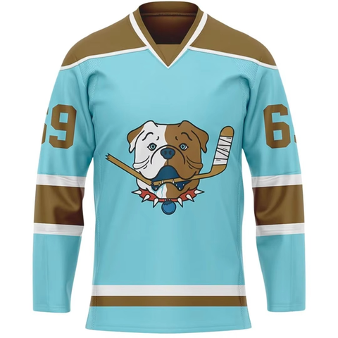 Embroidery Applique Ice Hockey Jersey Wear Men