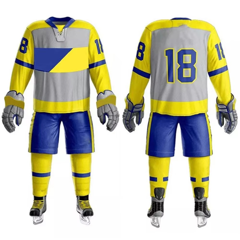 High Sportswear Unisex Ice Hockey Uniform Set