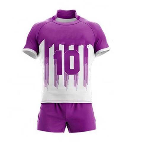 Top Selling Polyester Cotton Rugby Uniform Men