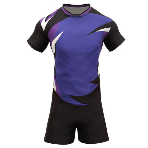 Design Printed Sportswear Rugby Uniform Set Breathable
