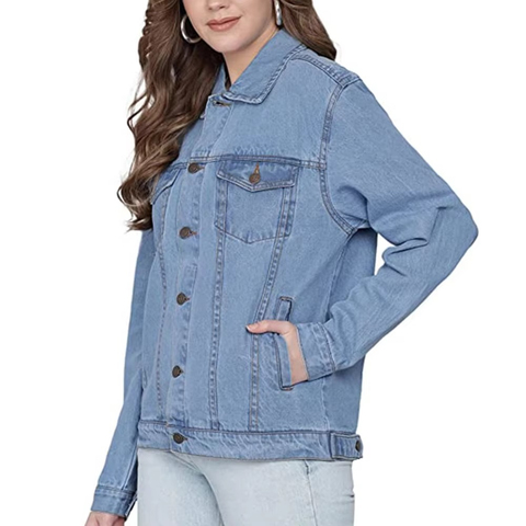 Mkb Enterprises High Women's Denim Jackets Outdoor