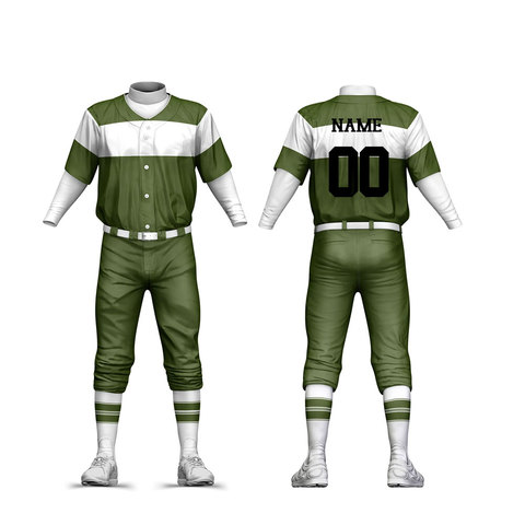 Breathable Printed Sports Baseball Uniform Sets Unisex