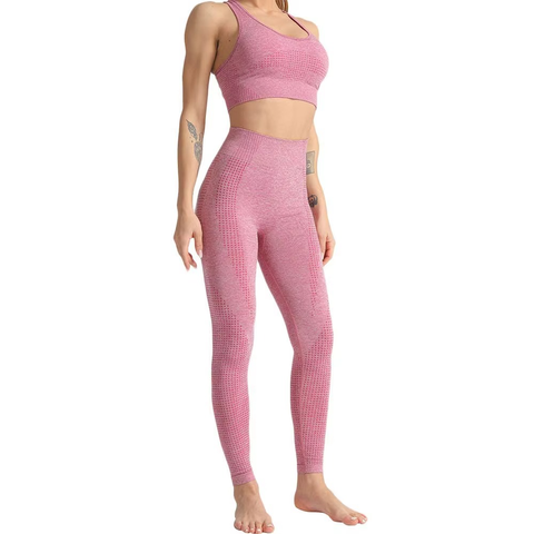 High Women's Yoga Sets Sleeveless Eco Friendly