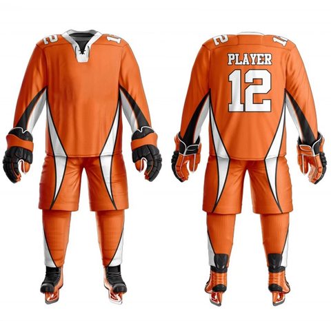 Sublimated Hockey Jerseys Logo Ice Uniforms Style