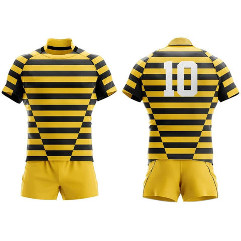 High Breathable Quick Dry 100% Polyester Rugby