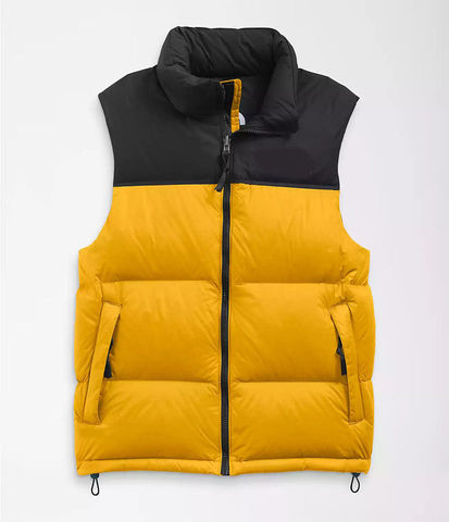 Men's Breathable Canvas Plaid Puffer Vest Lightweight