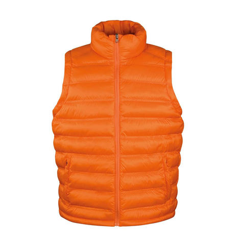 Men's Breathable Canvas Puffer Vest Lightweight Quilted